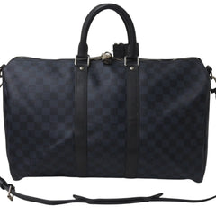 LOUIS VUITTON Keepall Bandouliere 45 Boston Bag 2WAY Damier Ecobalt N41349 Good Condition Used 4c076578