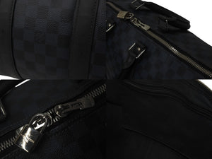 LOUIS VUITTON Keepall Bandouliere 45 Boston Bag 2WAY Damier Ecobalt N41349 Good Condition Used 4c076578