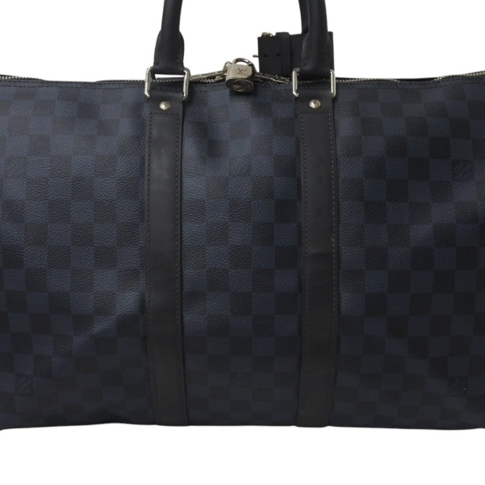 LOUIS VUITTON ルイヴィトン キーポル バンドリエール 45 ボストンバッグ 2WAY ダミエコバルト N41349 美品 中古 4c076578