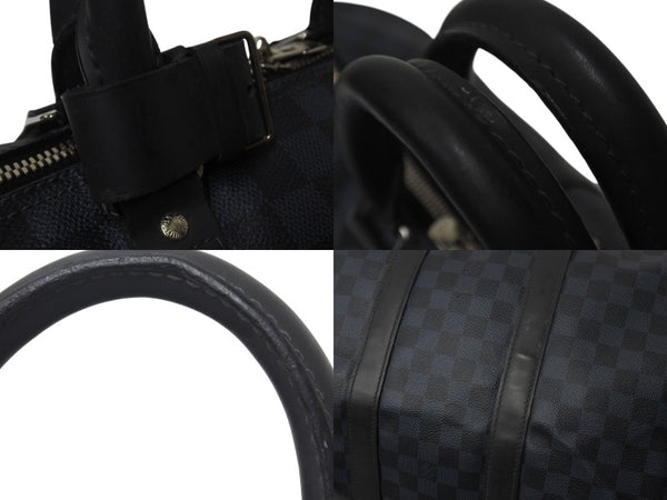 LOUIS VUITTON Keepall Bandouliere 45 Boston Bag 2WAY Damier Ecobalt N41349 Good Condition Used 4c076578
