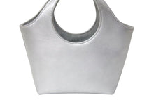 画像をギャラリービューアに読み込む, 極美品 BALENCIAGA バレンシアガ ハンドバッグ MARY KATE XS メアリーケイト XS シルバー レザー 747036 中古 4c076583