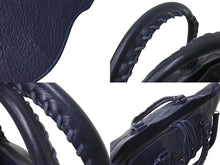 画像をギャラリービューアに読み込む, BALENCIAGA バレンシアガ ハンドバッグ ２WAY THE PART TIME ザパートタイム ネイビー レザー 168028 美品 中古 4c076584