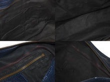 画像をギャラリービューアに読み込む, BALENCIAGA バレンシアガ ハンドバッグ ２WAY THE PART TIME ザパートタイム ネイビー レザー 168028 美品 中古 4c076584