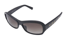 画像をギャラリービューアに読み込む, LOUIS VUITTON ルイヴィトン オプセシオンカレモノグラム オーバルサングラス Z0311E グラデーションレンズ ブラック ラメ 美品 中古 4c076606