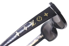 画像をギャラリービューアに読み込む, LOUIS VUITTON ルイヴィトン オプセシオンカレモノグラム オーバルサングラス Z0311E グラデーションレンズ ブラック ラメ 美品 中古 4c076606