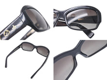 画像をギャラリービューアに読み込む, LOUIS VUITTON ルイヴィトン オプセシオンカレモノグラム オーバルサングラス Z0311E グラデーションレンズ ブラック ラメ 美品 中古 4c076606