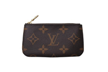 画像をギャラリービューアに読み込む, 極美品 LOUIS VUITTON ルイヴィトン カードキーケース ポシェットクレ ブラウン モノグラム M62650 ゴールド金具 中古 4c076615