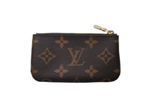 画像をギャラリービューアに読み込む, 極美品 LOUIS VUITTON ルイヴィトン カードキーケース ポシェットクレ ブラウン モノグラム M62650 ゴールド金具 中古 4c076615