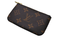 画像をギャラリービューアに読み込む, 極美品 LOUIS VUITTON ルイヴィトン カードキーケース ポシェットクレ ブラウン モノグラム M62650 ゴールド金具 中古 4c076615