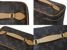 画像をギャラリービューアに読み込む, 極美品 LOUIS VUITTON ルイヴィトン モノグラム ニースBB バニティバッグ M42265 ブラウン ゴールド金具 中古 4c076616