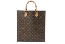 Load image into Gallery viewer, 極美品 LOUIS VUITTON ルイヴィトン トートバッグ サックプラ M51140 モノグラム ブラウン ベージュ 中古 4c076617