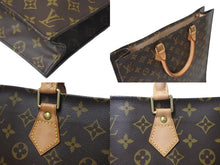 Load image into Gallery viewer, 極美品 LOUIS VUITTON ルイヴィトン トートバッグ サックプラ M51140 モノグラム ブラウン ベージュ 中古 4c076617