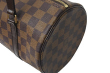 Load image into Gallery viewer, 極美品 LOUIS VUITTON ルイヴィトン ハンドバッグ パピヨン30 ダミエキャンバス N51303 ブラウン ゴールド金具 中古 4c076619