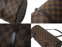 Load image into Gallery viewer, 極美品 LOUIS VUITTON ルイヴィトン ハンドバッグ パピヨン30 ダミエキャンバス N51303 ブラウン ゴールド金具 中古 4c076619