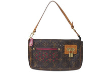 画像をギャラリービューアに読み込む, LOUIS VUITTON ルイヴィトン モノグラムペルフォ ポシェットアクセソワール アクセサリーポーチ M95183 フューシャ 美品 中古 4c076623