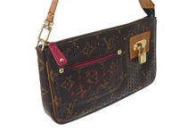 画像をギャラリービューアに読み込む, LOUIS VUITTON ルイヴィトン モノグラムペルフォ ポシェットアクセソワール アクセサリーポーチ M95183 フューシャ 美品 中古 4c076623