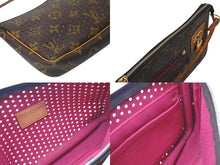 画像をギャラリービューアに読み込む, LOUIS VUITTON ルイヴィトン モノグラムペルフォ ポシェットアクセソワール アクセサリーポーチ M95183 フューシャ 美品 中古 4c076623