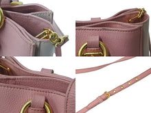 Load image into Gallery viewer, MIUMIU ミュウミュウ ハンドバッグ マドラス 2WAY ショルダーバッグ ピンク RN799C 美品 中古 4c076628