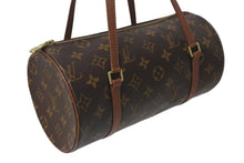 Load image into Gallery viewer, LOUIS VUITTON ルイヴィトン モノグラム パピヨン26 ハンドバッグ M51386 ブラウン ロゴ ゴールド金具 美品 中古 4c076654