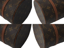 Load image into Gallery viewer, LOUIS VUITTON ルイヴィトン モノグラム パピヨン26 ハンドバッグ M51386 ブラウン ロゴ ゴールド金具 美品 中古 4c076654