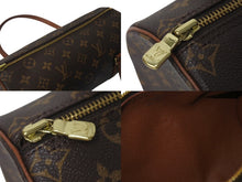 Load image into Gallery viewer, LOUIS VUITTON ルイヴィトン モノグラム パピヨン26 ハンドバッグ M51386 ブラウン ロゴ ゴールド金具 美品 中古 4c076654
