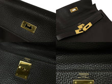 画像をギャラリービューアに読み込む, HERMES エルメス ケリー28 内縫い ショコラ ◻︎J刻印 トリヨンクレマンス ゴールド金具 ハンドバッグ 美品 中古 4c076667