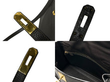 画像をギャラリービューアに読み込む, HERMES エルメス ケリー28 内縫い ショコラ ◻︎J刻印 トリヨンクレマンス ゴールド金具 ハンドバッグ 美品 中古 4c076667