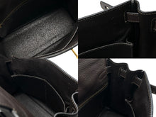 画像をギャラリービューアに読み込む, HERMES エルメス ケリー28 内縫い ショコラ ◻︎J刻印 トリヨンクレマンス ゴールド金具 ハンドバッグ 美品 中古 4c076667