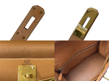 画像をギャラリービューアに読み込む, HERMES エルメス ケリー 28 外縫い ブラック □G刻印 ヴォーシャモニー V金具 ゴールド金具 ハンドバッグ 中古 4c076674