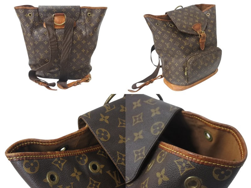 LOUIS VUITTON ルイヴィトン モンスリGM バックパック リュックサック