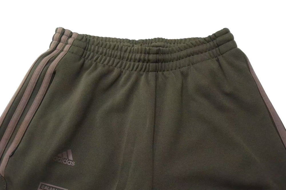 YEEZY X ADIDAS イージー X アディダス CALABASAS TRACK PANT カラバサス トラックパンツ ブラウン ポリエステル XS 美品 中古 4c076696