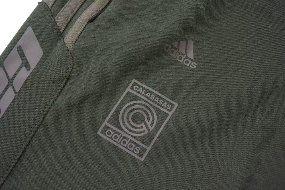 YEEZY X ADIDAS イージー X アディダス CALABASAS TRACK PANT カラバサス トラックパンツ ブラウン ポリエステル XS 美品 中古 4c076696