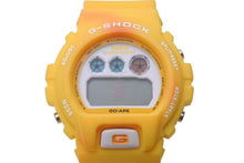 Load image into Gallery viewer, CASIO G-SHOCK A BATHING APE カシオ アベイシングエイプ コラボウォッチ 腕時計 DW-6900 イエロー シルバー金具 中古 4c076705