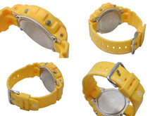 Load image into Gallery viewer, CASIO G-SHOCK A BATHING APE カシオ アベイシングエイプ コラボウォッチ 腕時計 DW-6900 イエロー シルバー金具 中古 4c076705