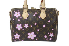 Load image into Gallery viewer, 新品未使用 LOUIS VUITTON ルイヴィトン LV TM スピーディー バンドリエール25 チェリーブロッサム ハンドバッグ M14174 中古 4c076720