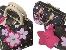 Load image into Gallery viewer, 新品未使用 LOUIS VUITTON ルイヴィトン LV TM スピーディー バンドリエール25 チェリーブロッサム ハンドバッグ M14174 中古 4c076720