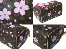 Load image into Gallery viewer, 新品未使用 LOUIS VUITTON ルイヴィトン LV TM スピーディー バンドリエール25 チェリーブロッサム ハンドバッグ M14174 中古 4c076720