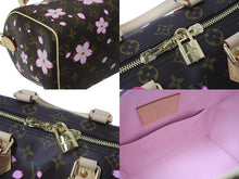 Load image into Gallery viewer, 新品未使用 LOUIS VUITTON ルイヴィトン LV TM スピーディー バンドリエール25 チェリーブロッサム ハンドバッグ M14174 中古 4c076720