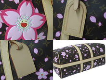 画像をギャラリービューアに読み込む, 新品未使用 LOUIS VUITTON ルイヴィトン LV × TM キーポル バンドリエール 45 チェリー モノグラム 村上隆 M13752 中古 4c076723