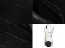 Load image into Gallery viewer, SAINT LAURENT サンローラン ヴィニル チェーンショルダーバッグ レザー ブラック 610436 美品 中古 4c076731