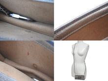 Load image into Gallery viewer, GUCCI グッチ チェーンショルダーバッグ デュオニソス 476432 レザー シルバー 美品 中古 4c076733