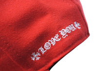 画像をギャラリービューアに読み込む, 新品未使用 CHROME HEARTS クロムハーツ ベースボールキャップ 帽子 サイズ7 1/4 ケルティックハート ハート刺繍 中古 4c076736