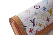 画像をギャラリービューアに読み込む, LOUIS VUITTON ルイヴィトン モノグラムマルチカラー ポルトモネ プラ コインケース 小銭入れ コインパース M92657 美品 中古 4c075866