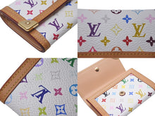画像をギャラリービューアに読み込む, LOUIS VUITTON ルイヴィトン モノグラムマルチカラー ポルトモネ プラ コインケース 小銭入れ コインパース M92657 美品 中古 4c075866