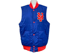 Mitchell&Ness Michelle &amp; Ness Sleeveless Down Vest, Size M, Orange, 6076A280539, Excellent Condition, Used, 4c069663