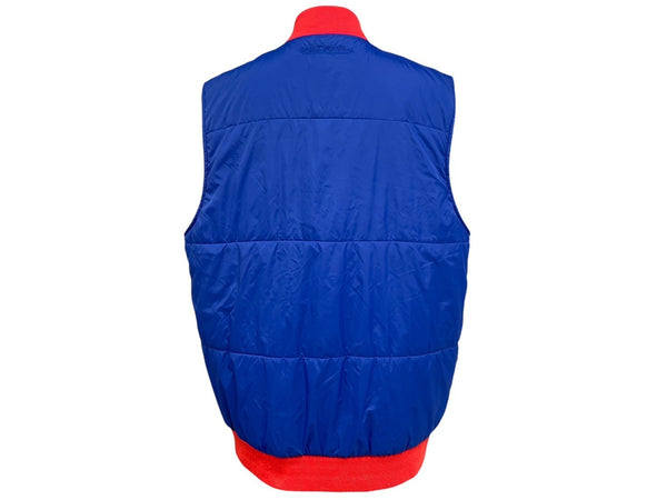 Mitchell&Ness Michelle &amp; Ness Sleeveless Down Vest, Size M, Orange, 6076A280539, Excellent Condition, Used, 4c069663