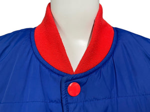 Mitchell&Ness Michelle &amp; Ness Sleeveless Down Vest, Size M, Orange, 6076A280539, Excellent Condition, Used, 4c069663