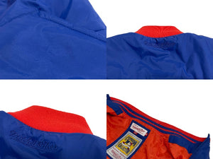 Mitchell&Ness Michelle &amp; Ness Sleeveless Down Vest, Size M, Orange, 6076A280539, Excellent Condition, Used, 4c069663