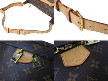 Load image into Gallery viewer, 極美品 LOUIS VUITTON ルイヴィトン ボディバッグ M43644 バムバッグ ブラウン モノグラムキャンバス 中古 4c069735