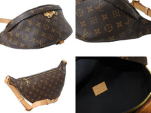 Load image into Gallery viewer, 極美品 LOUIS VUITTON ルイヴィトン ボディバッグ M43644 バムバッグ ブラウン モノグラムキャンバス 中古 4c069735